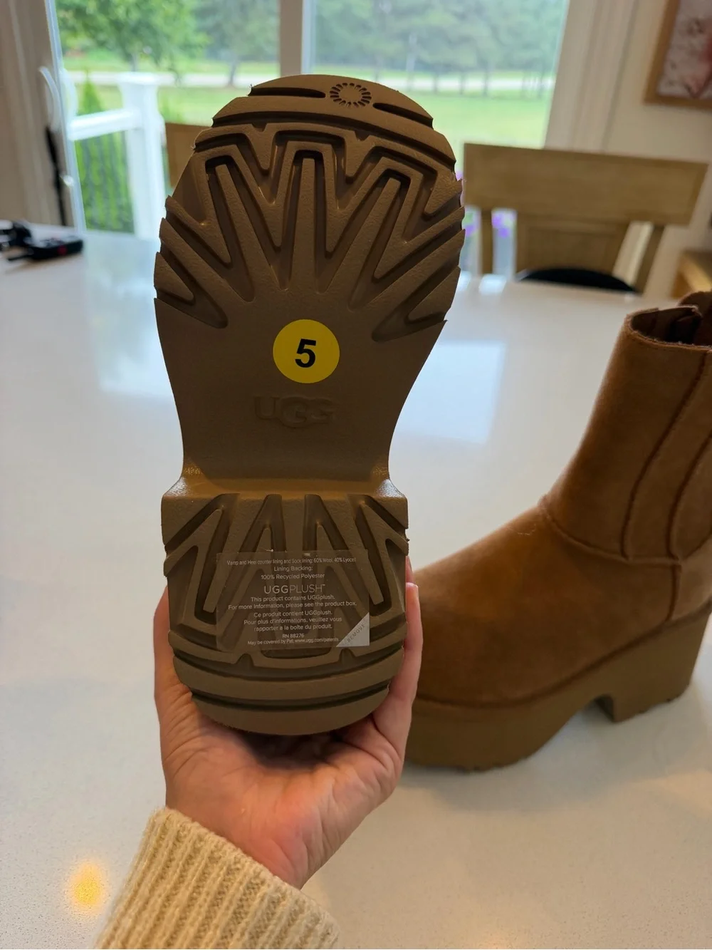 UGG Women's Classic Twin Seam New Heights Boots - 5